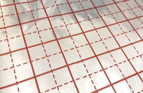 Полотно Термоізол 8 мм с разметкой под теплый пол