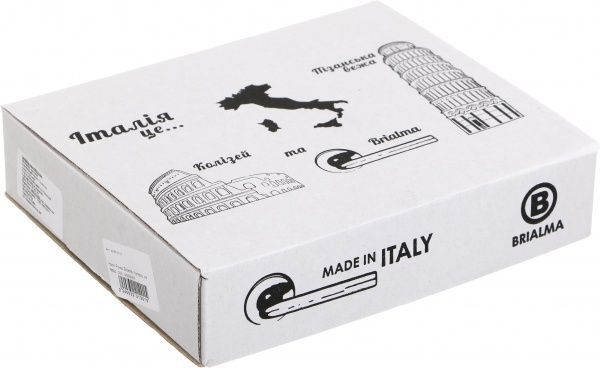 Ручка на розетке Brialma Venezia алюминий