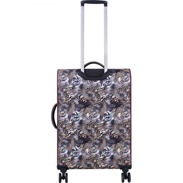 Валіза Bagland 70 л коричневий Леон сублiмацiя 725 (0037966244) 