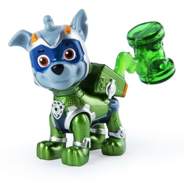 Фігурка колекційна Spinmaster Paw Patrol Рокі з механічною функцією (серія Мегацуценята) SM16655/9696 