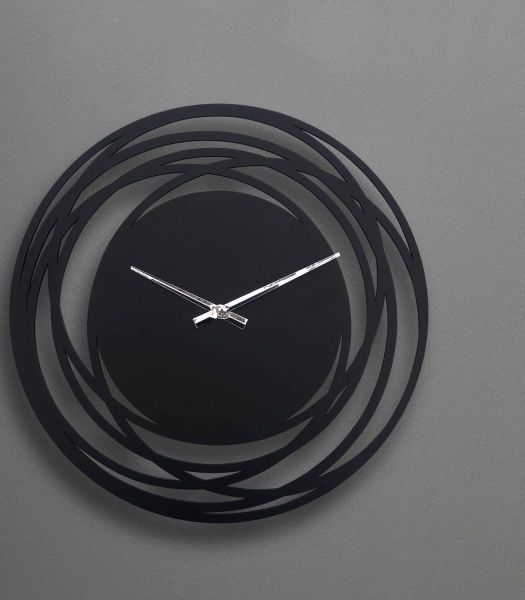 Часы настенные Shirakawa 480x480 мм черный Moku
