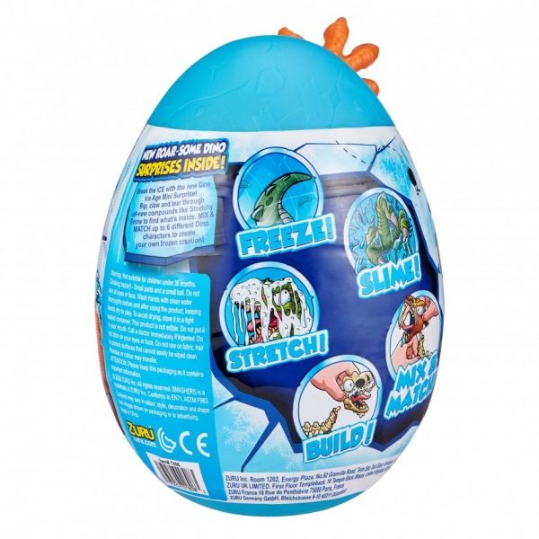 Ігровий набір Zuru Smashers Ice Age Small Тріцератопс 7456G