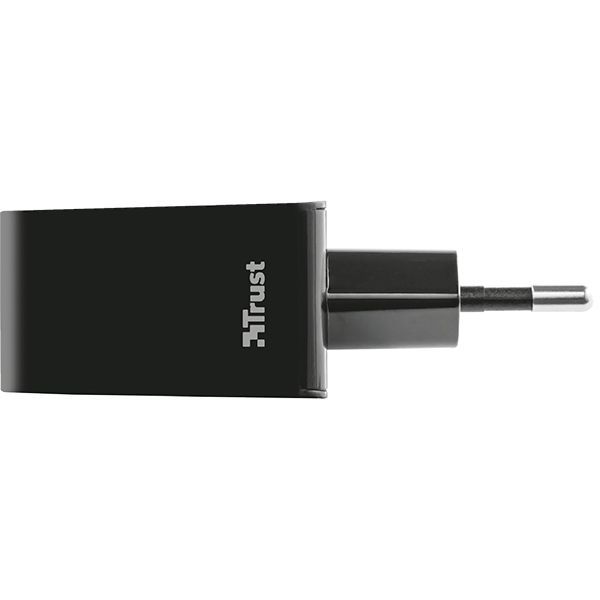 Зарядное устройство Trust Urban Fast Dual USB-C USC 17W Black 21589