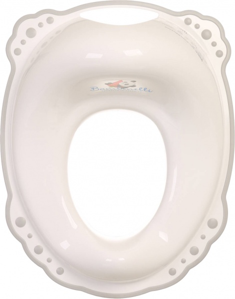 Накладка детская на унитаз Bambinelli с резинкой белый 39x30x13.5 см