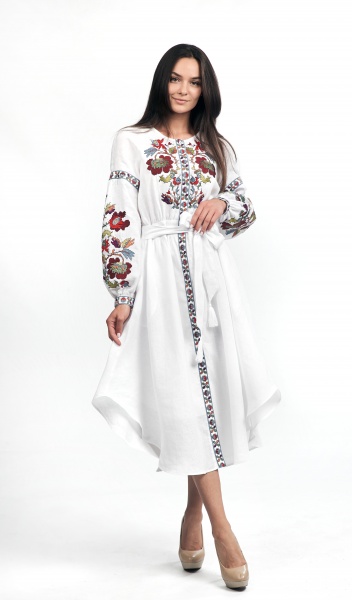 Сукня Едельвіка білий р. 54 301-20/09 