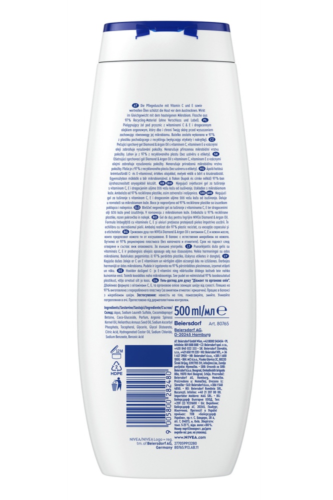 Гель для душу Nivea