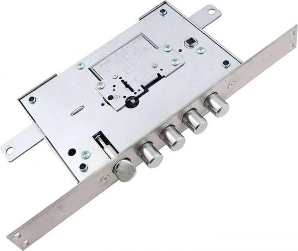 Дверний замок вхідний Securemme 2503RCR0328S67 хром