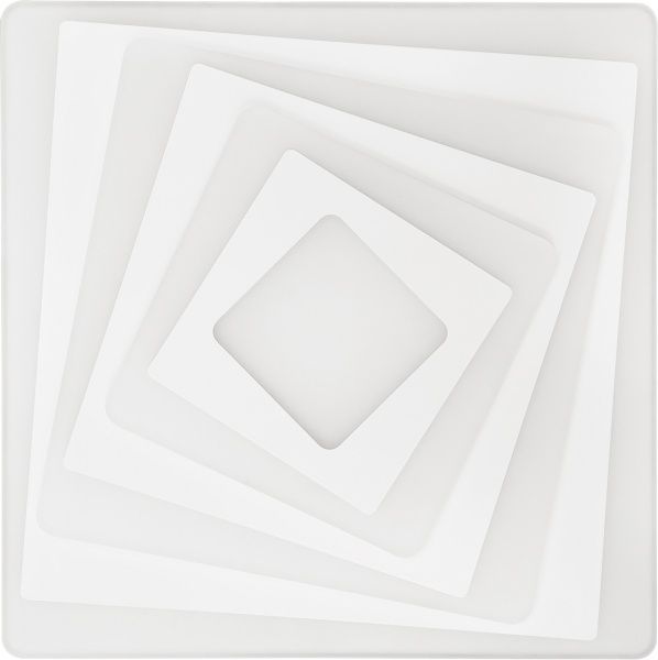 Світильник світлодіодний Hopfen з пультом ДК (plexiglas) 100 Вт білий 3000-6500 К QUADRA 100W 