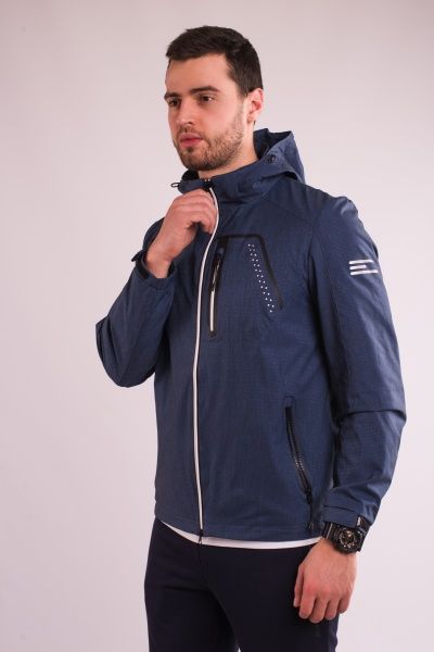 Куртка Avecs AV-70389/18 46 сіро-синій