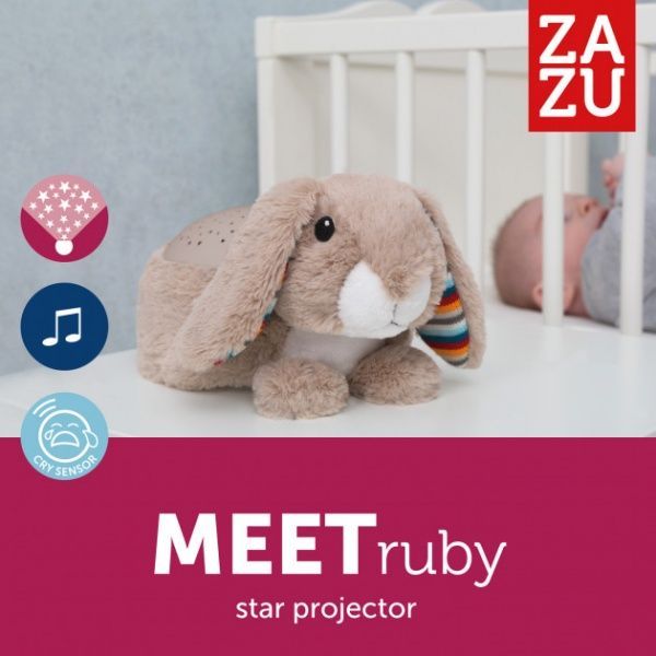 Ночник-проектор Zazu Ruby Кролик ZA-RUBY-01