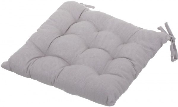 Подушка Классик 40х40 см серый Luna