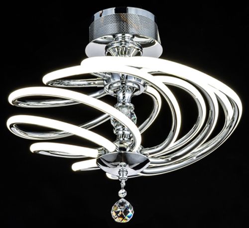 Люстра стельова Геотон GTN-830/8 8x80 Вт хром 