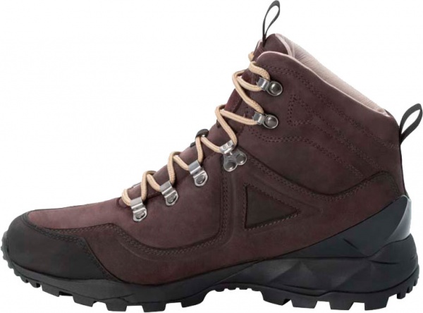 Ботинки Jack Wolfskin CASCADE HIKE XTL MID M 4043841-5231 р.UK 9,5 черный с темно-коричневым