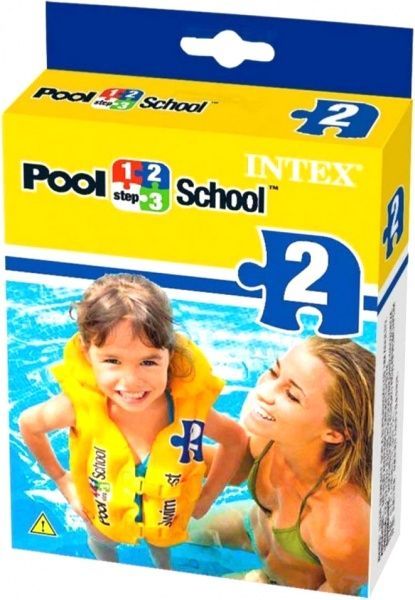 Плавательный жилет Intex Pool School 58660