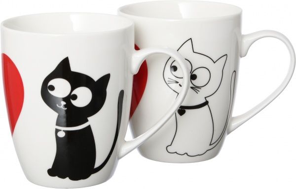 Набір чашок Cats in Love 360 мл 21-272-081 Keramia