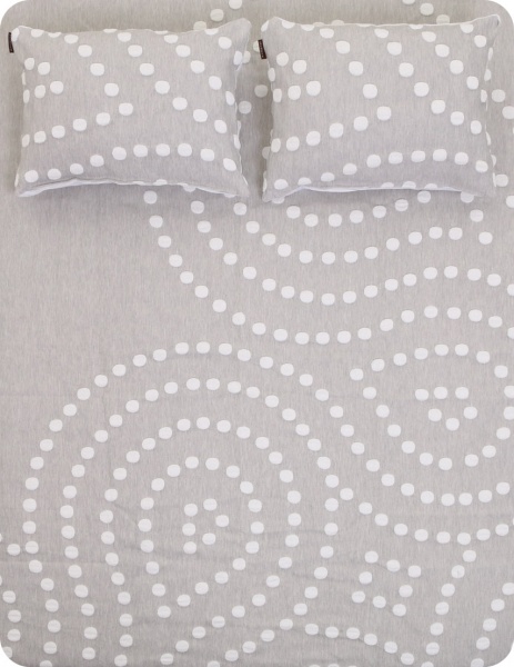 Набір Ondas Point 450/12 235x270 см Manterol сірий 