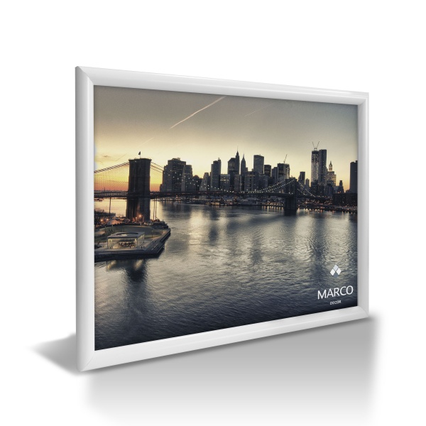 Рамка для фотографії зі склом MARCO decor 1417 1 фото 21х30 см білий 