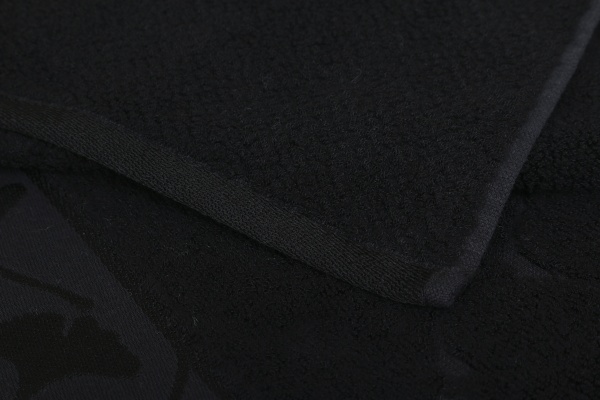 Полотенце махровое Ginko 70x140 см черный Texpol 