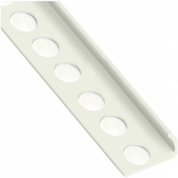 Уголок ПВХ ТІS 10x2500 мм внешний ваниль