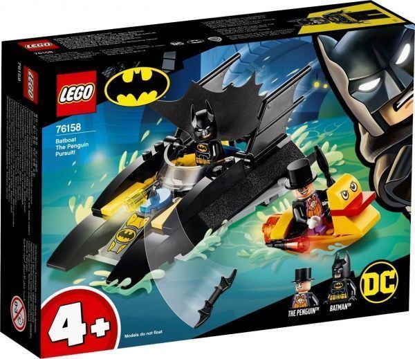 Конструктор LEGO Super Heroes Погоня за Пингвином на Бэткатере 76158