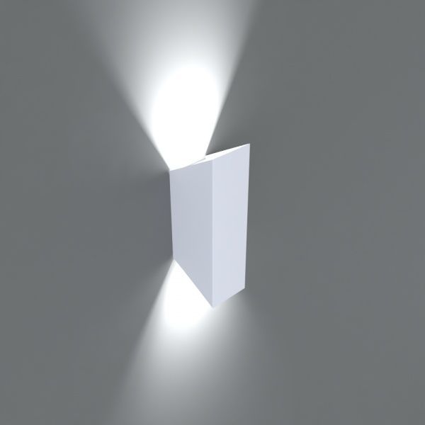 Светильник настенный Wall BRICK 2xGU10 белый 