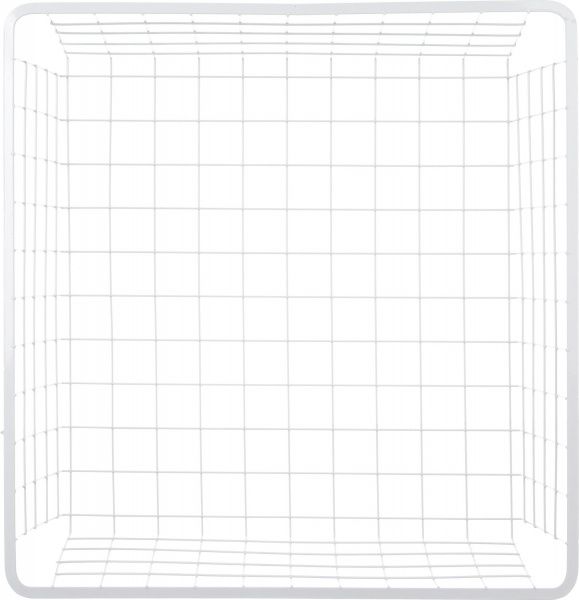 Стелаж з висувними кошиками 500х500х690 мм білий