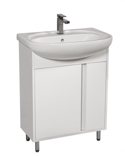 Тумба напольная Aqua Rodos Терра с умывальником Новая 65 см