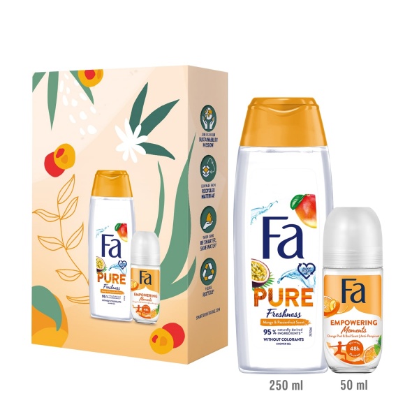 Набор подарочный для женщин Fa Pure Freshness