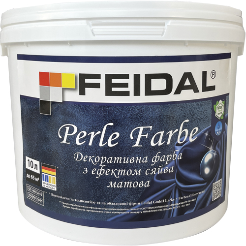 Декоративне покриття Feidal Perle Farbe матовий безбарвний 10 л