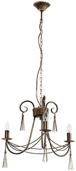 Люстра подвесная Nowodvorski TWIST III 3xE14 бронзовый 2764 