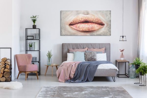 Картина Поцелуй 70x140 см Юрис Проф Арт 