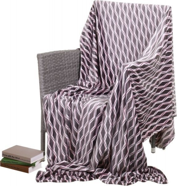 Плед Frannel Wave 200x160 см разноцветный La Nuit 