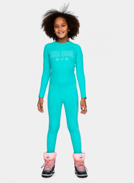 Комплект термобілизни 4F HJZ21-JBIDB001-35S р.128 бірюзовий