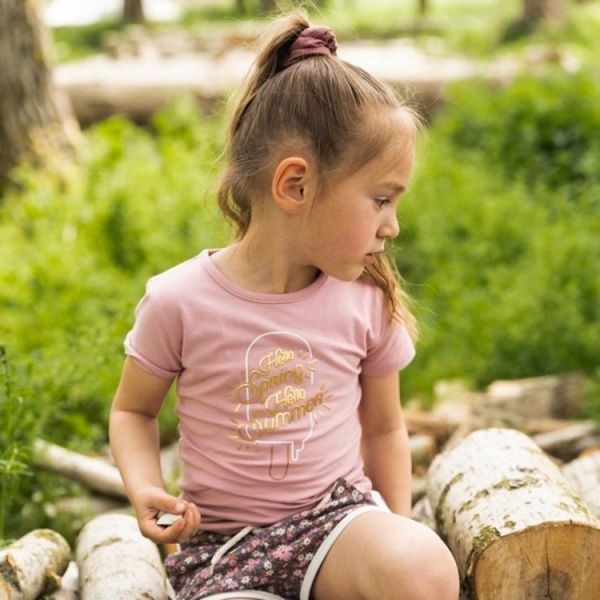Футболка для девочек Koko Noko р.86 розовый T46952-37 
