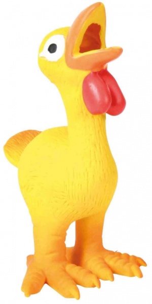 Набір іграшок Trixie Веселі кури латексні для собак 14 см 3 шт арт. 35267