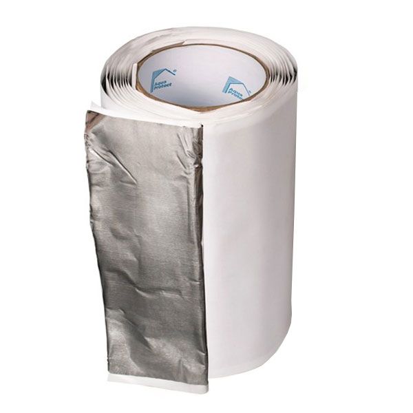 Стрічка герметизуюча Aqua Protect бутилкаучукова LT/FA 150 мм x 3 м сіра