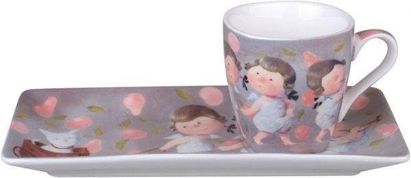 Набор для кофе Gapchinska Мы везем с собой кота 2 предмета 924-348 Gapchinska