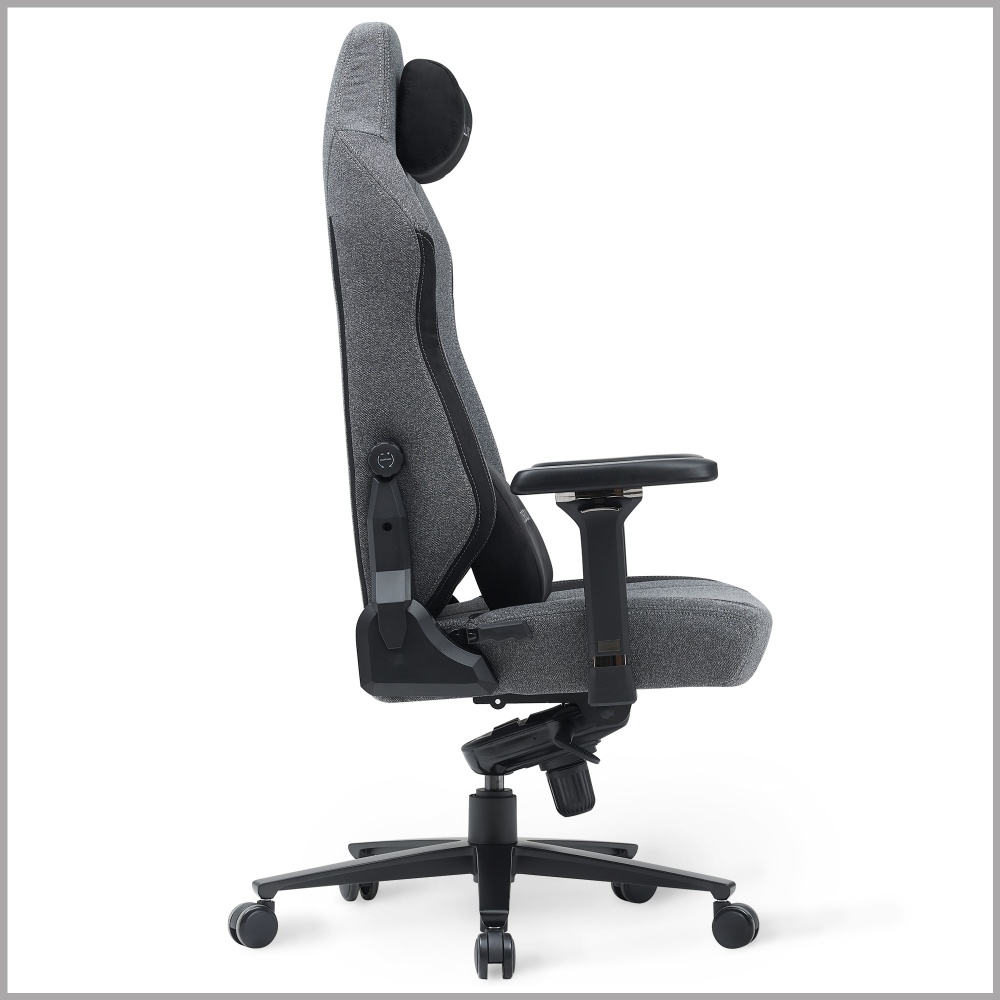 Крісло ігрове Cyberlux Ares Grey GM-405 G сірий/чорний