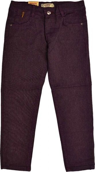 Джинсы CEMIX р.146 бордовый 9180 