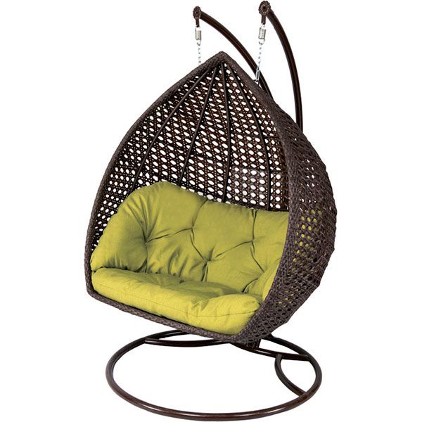 Кресло-кокон Украинские конструкции Криста (Дабл люкс) коричневое