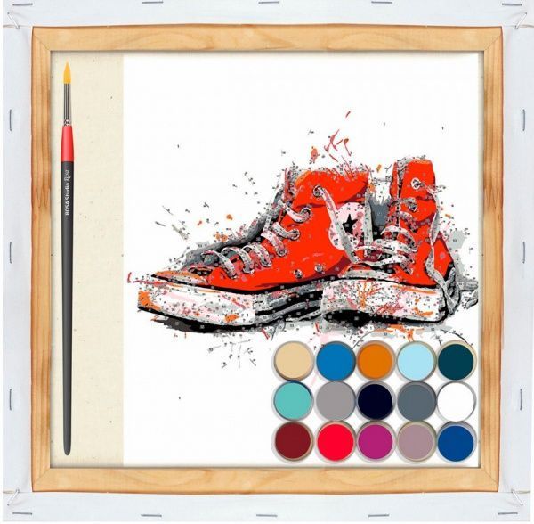 Картина за номерами Пара кед Rosa Start 