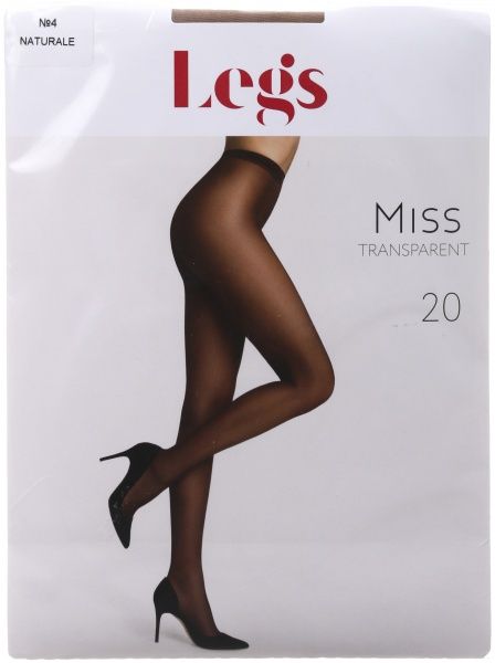 Колготки женские Legs 110 MISS 20 den naturale р. 4 телесный 
