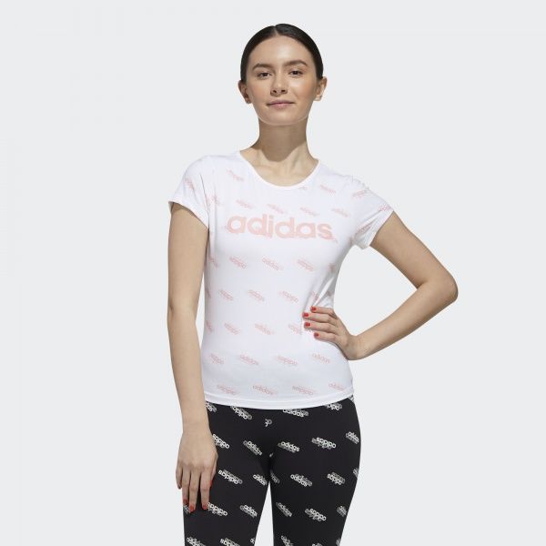 Футболка Adidas W FAV T FM6190 S білий