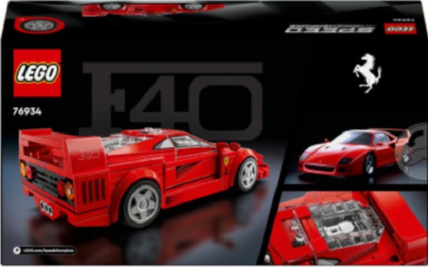 Конструктор LEGO Speed Champions Суперкар Ferrari F40 76934