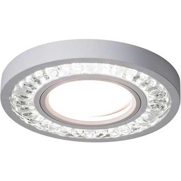 Светильник точечный Светкомплект SVC 950 с LED-подсветкой 3 Вт GU5.3 4500 К хром 