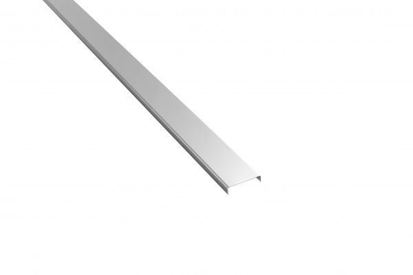 Плитка Cerossa Ceramica Лістелло матове срібло 2x244x0,7 