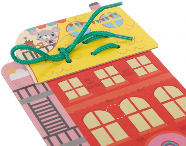 Игра настольная Fisher Price Цветные домики VT5303-26