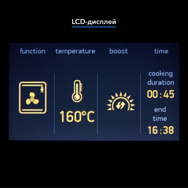 Духовой шкаф Eleyus MAXIMA 6010 BL SMT