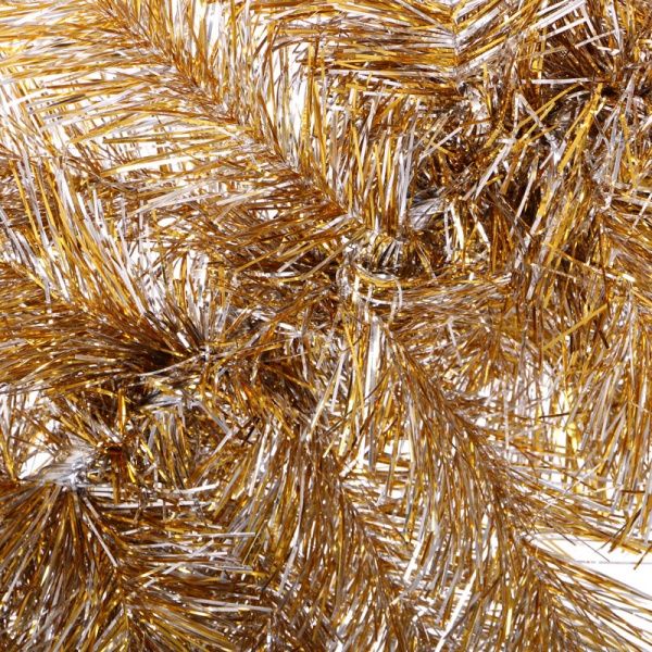 Декоративна гірлянда внутрішня 1,8м золотисто-срібляста 