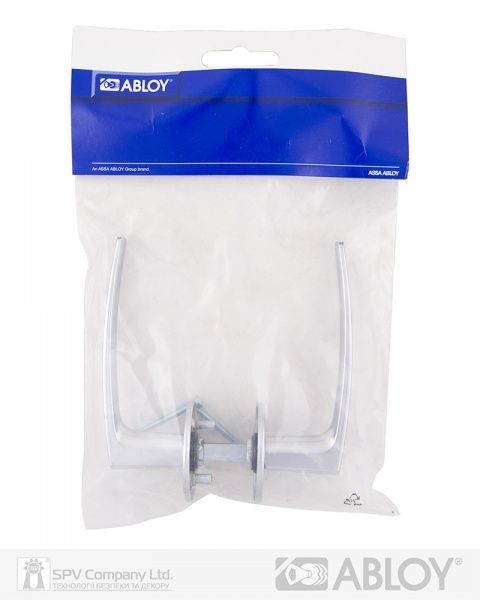 Ручка дверная Abloy POLARITA ZNHCR 16/001 FIN ROUND 40 мм матовый хром